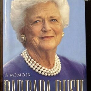 Barbara Bush Memoir Hardcover -